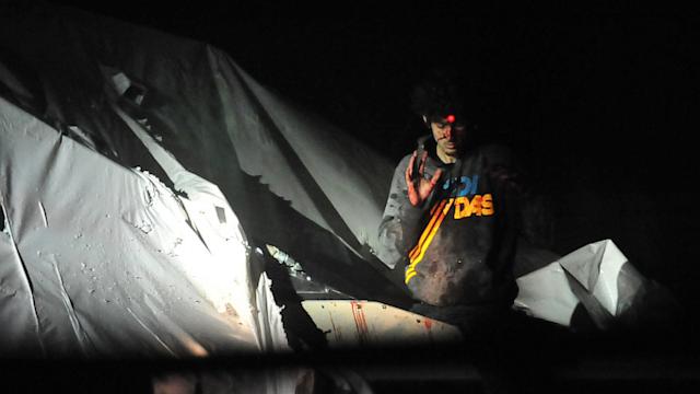 New Images of Bombing Suspects Police Battle